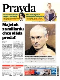 Obálka e-magazínu Pravda 28.12.2010