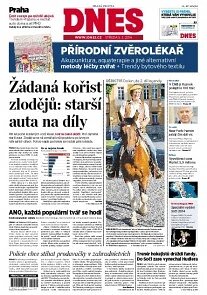 Obálka e-magazínu MF Dnes 5.2.2014