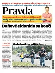 Obálka e-magazínu Pravda 29. 7. 2014