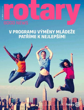 Obálka e-magazínu Rotary Good News 5/2015