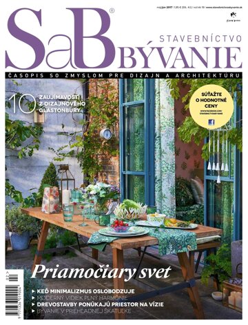 Obálka e-magazínu SaB - Stavebníctvo a bývanie Máj-Jún 2017