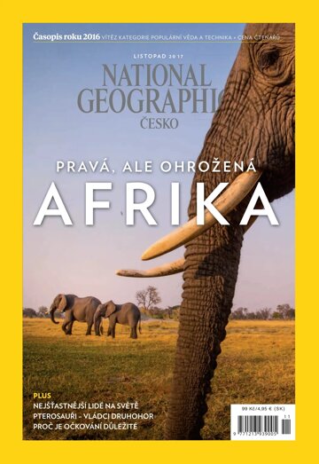 Obálka e-magazínu National Geographic 11/2017