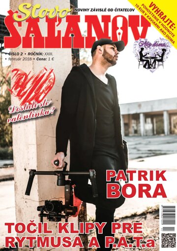 Obálka e-magazínu Slovo Šaľanov 2/2018