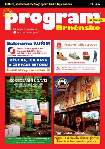 Obálka e-magazínu Program BR 04-2018