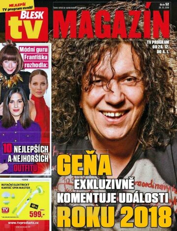Obálka e-magazínu Blesk Tv magazín - 28.12.2018