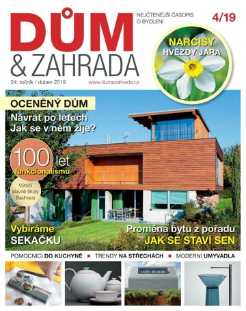 Obálka e-magazínu Dům a zahrada 4/2019