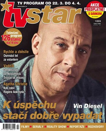 Obálka e-magazínu TV Star 7/2019