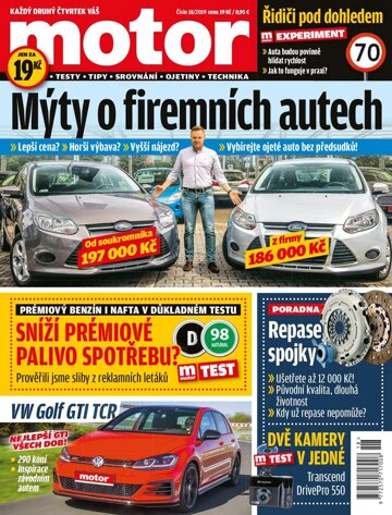 Obálka e-magazínu Motor 18/2019