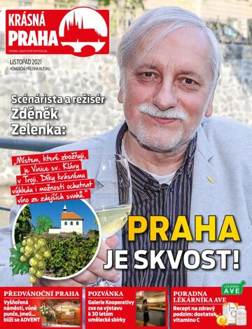 Obálka e-magazínu Příloha Blesk Krásná Praha - 2.11.2021