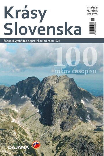 Obálka e-magazínu Krásy Slovenska 11-12/2021