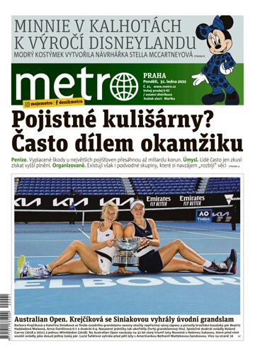 Obálka e-magazínu deník METRO 31.1.2022