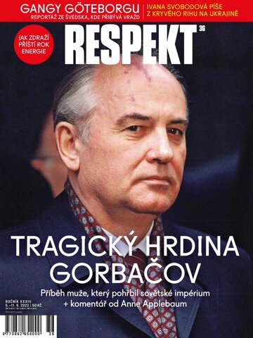 Obálka e-magazínu Respekt 36/2022