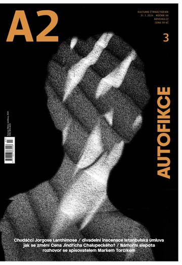 Obálka e-magazínu A2 – Autofikce – 03/2024
