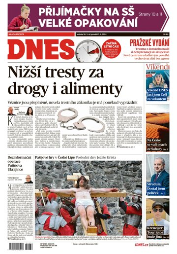 Obálka e-magazínu MF Dnes 30.3.2024