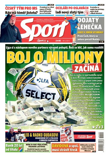 Obálka e-magazínu Sport 2.5.2024