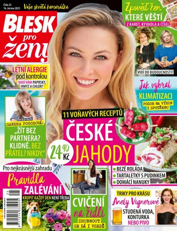 Obálka e-magazínu Blesk pro ženy 25/2025