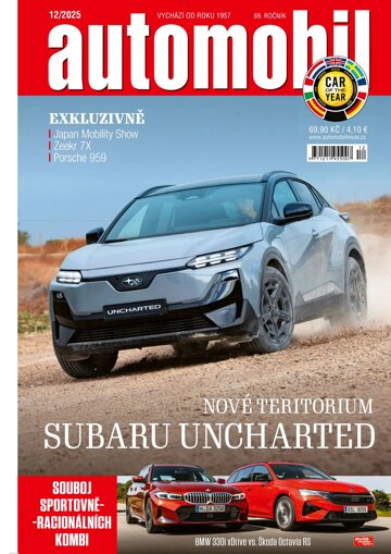 Obálka e-magazínu Automobil 12/2025