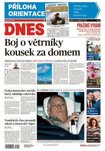 Obálka e-magazínu MF Dnes 21.2.2026