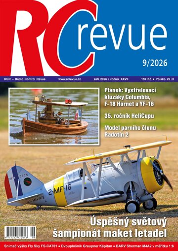 Obálka e-magazínu RC revue 9/2026