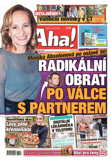 Obálka e-magazínu AHA! 23.10.2026