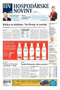 Obálka e-magazínu Hospodárske noviny 02.04.2014