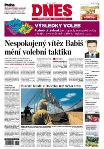 Obálka e-magazínu MF Dnes 27.5.2014