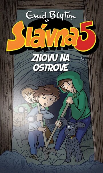 Obálka knihy Slávna päťka znovu na ostrove