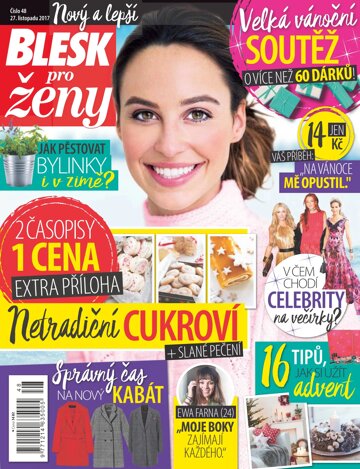 Obálka e-magazínu Blesk pro ženy 27.11.2017