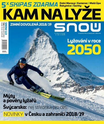 Obálka e-magazínu SNOW 113 time - zimní dovolená19/2018