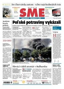 Obálka e-magazínu SME 19.7.2012