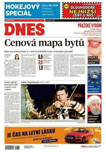 Obálka e-magazínu MF Dnes 9.5.2019