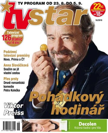 Obálka e-magazínu TV Star 18/2019