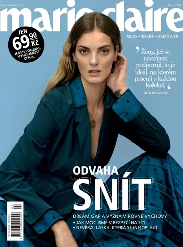 Obálka e-magazínu Marie Claire 2/2020