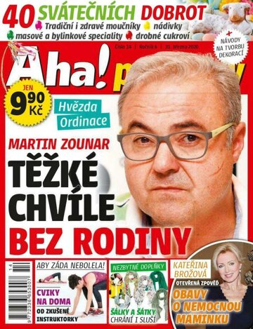 Obálka e-magazínu AHA! pro ženy 14/2020