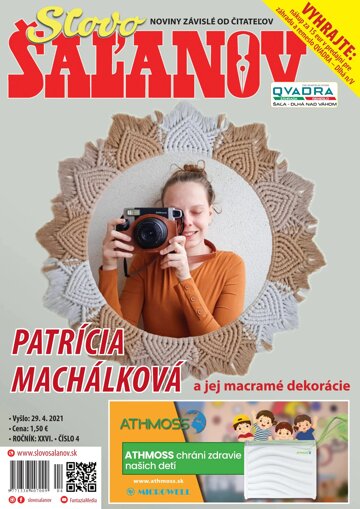 Obálka e-magazínu Slovo Šaľanov 4/2021