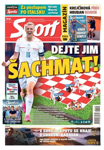 Obálka e-magazínu Sport 18.6.2021