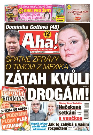 Obálka e-magazínu AHA! 13.9.2021