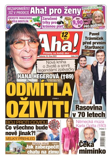 Obálka e-magazínu AHA! 16.10.2021