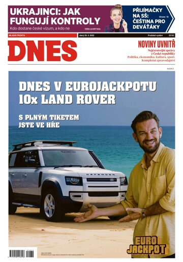 Obálka e-magazínu MF Dnes 29.3.2022