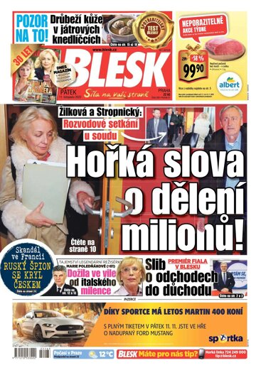 Obálka e-magazínu Blesk 11.11.2022