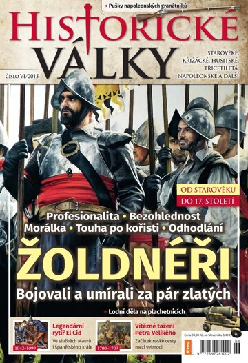 Obálka e-magazínu Historické války 6/2015