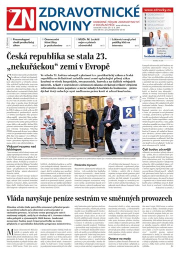 Obálka e-magazínu Ze Zdravotnictví 23/2017