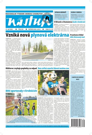 Obálka e-magazínu Nástup 39/23