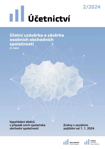 Obálka e-magazínu Účetnictví 2/2024