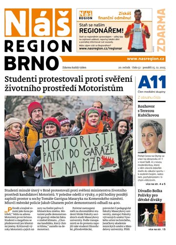 Obálka e-magazínu Náš Region - Brno 51/2025