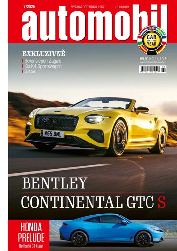 Obálka e-magazínu Automobil 7/2026