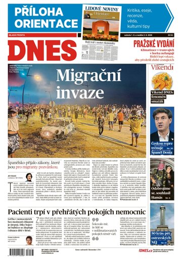 Obálka e-magazínu MF Dnes 1.8.2026