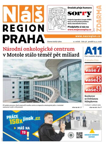 Obálka e-magazínu Náš Region - Praha 38/2026