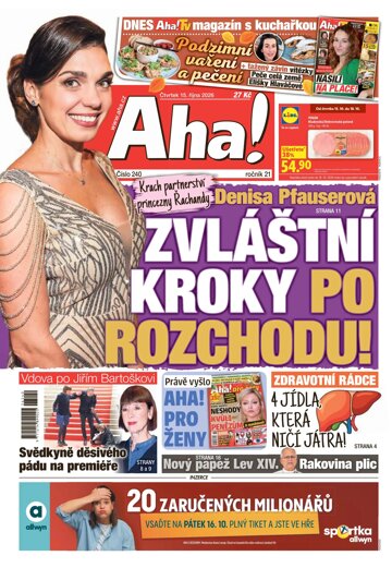 Obálka e-magazínu AHA! 15.10.2026