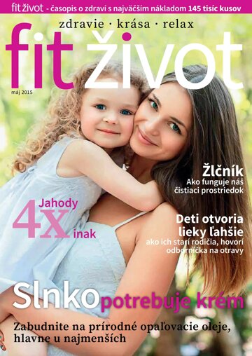 Obálka e-magazínu Fit život - máj 2015